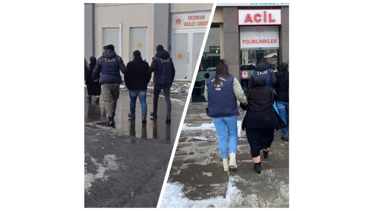 Erzincan'da terör propagandası yapan 4 kişi yakalandı