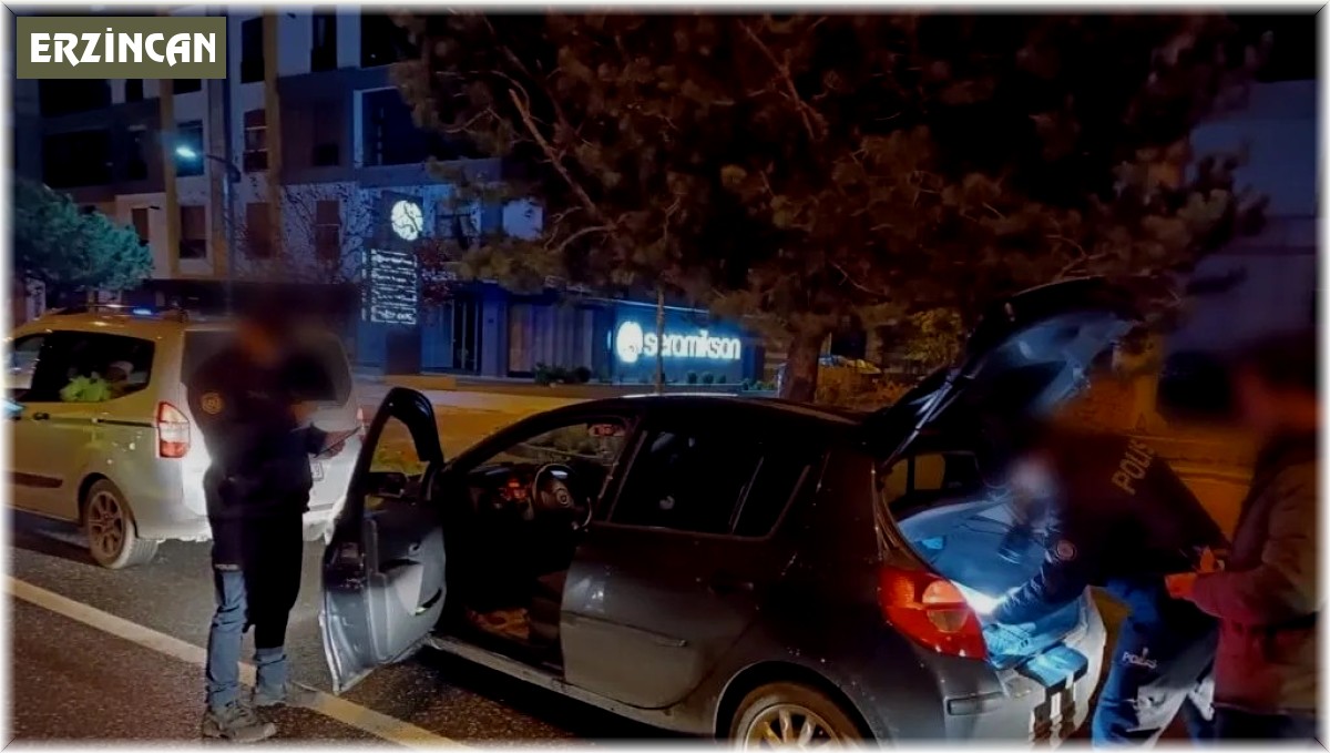 Erzincan'da toplam 32 yıl hapis cezası olan 9 zanlı yakalandı