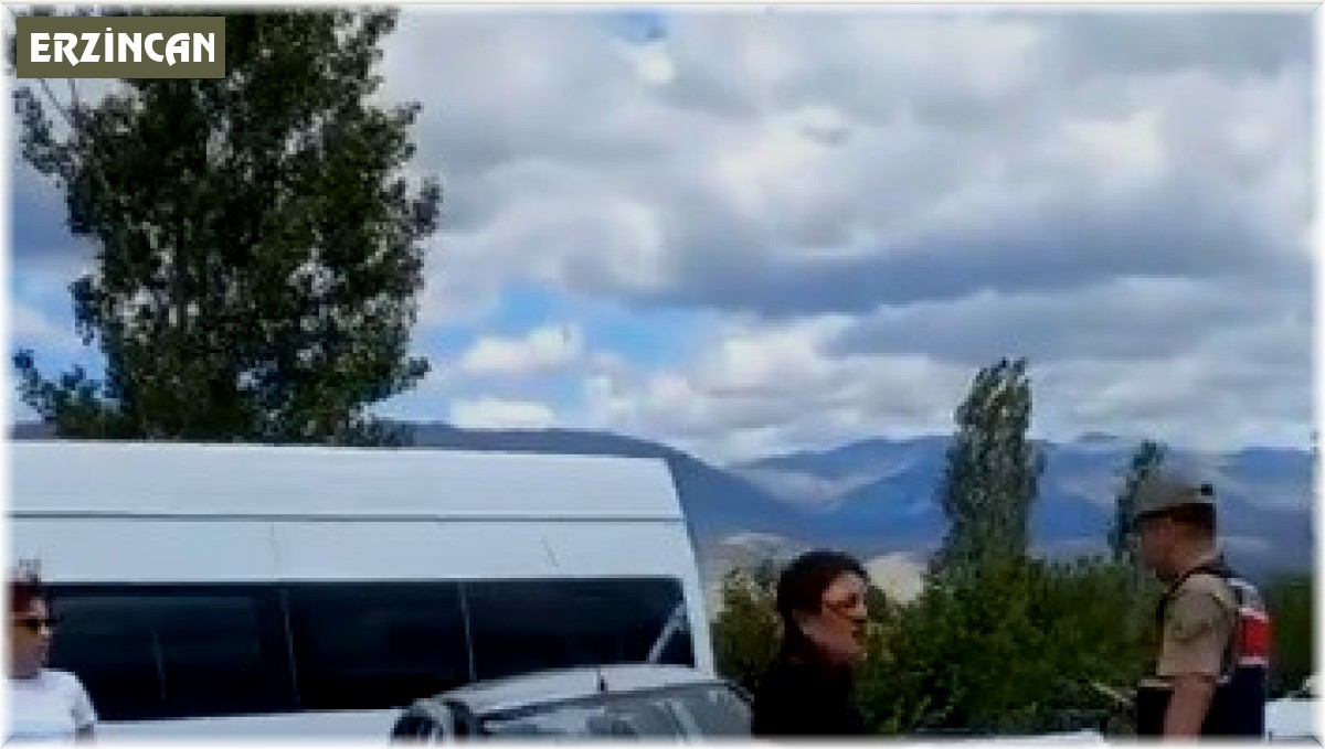 Erzincan'da trafik kazası: 1 ölü, 1 yaralı