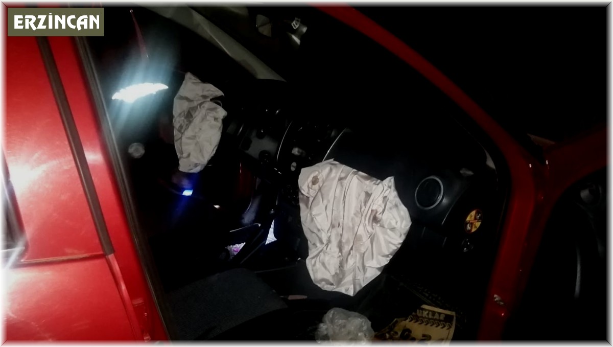 Erzincan'da trafik kazası: 1 yaralı