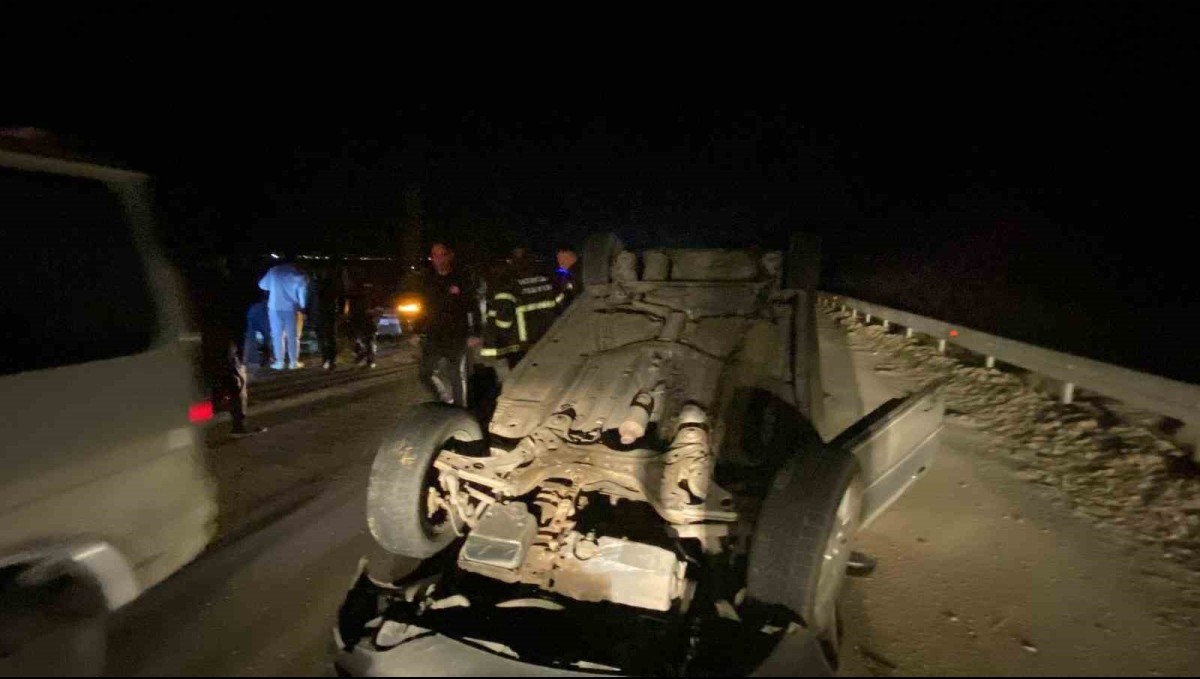 Erzincan'da trafik kazası: 1 yaralı