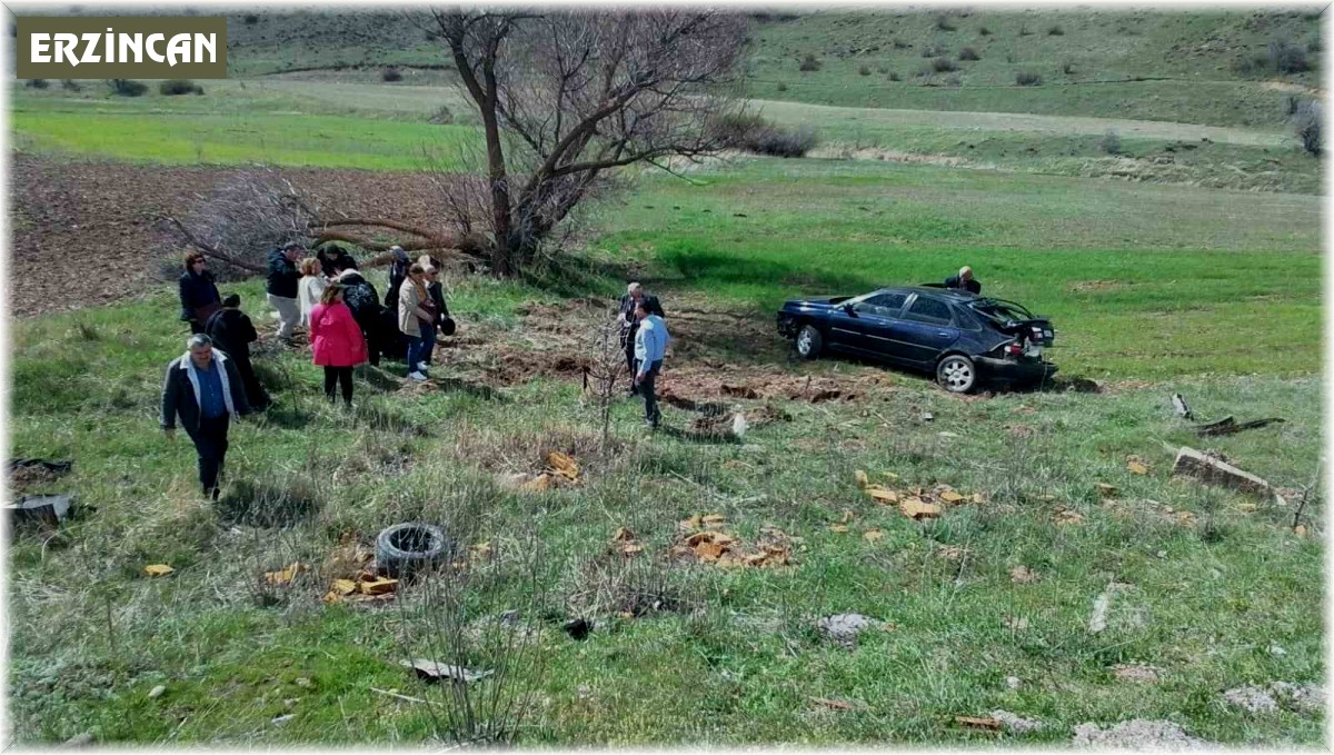 Erzincan'da trafik kazası: 3 yaralı