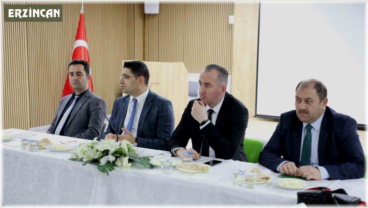 Erzincan'da tulum peyniriyle ilgili toplantı gerçekleştirildi