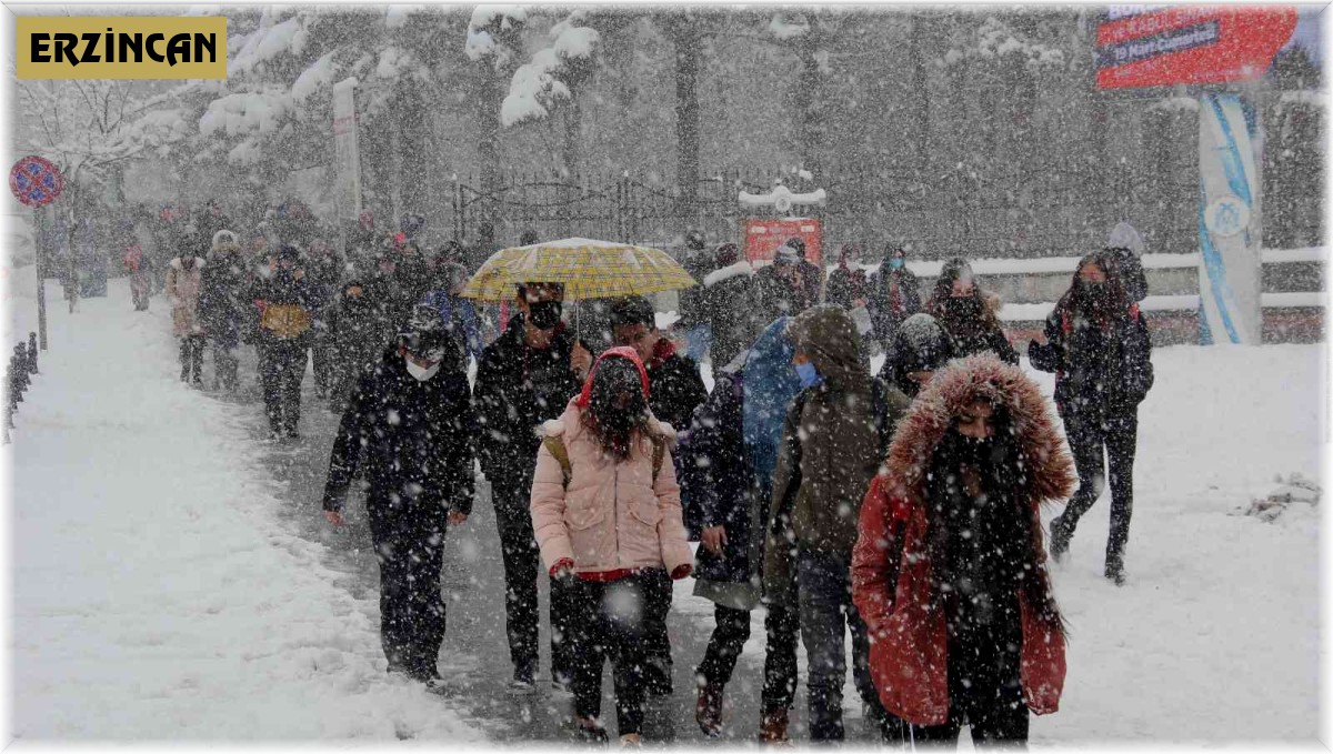 Erzincan'da tüm eğitim faaliyetlerine ara verildi