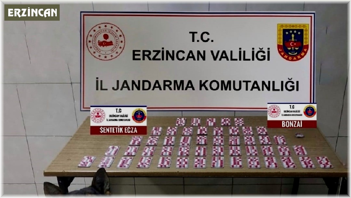 Erzincan'da uyuşturucu operasyonu