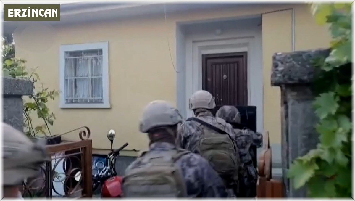 Erzincan'da uyuşturucu operasyonu