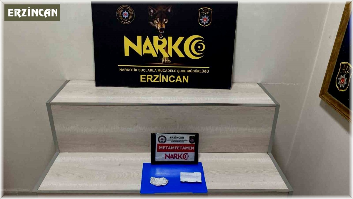 Erzincan'da uyuşturucu operasyonunda 2 kişi yakalandı