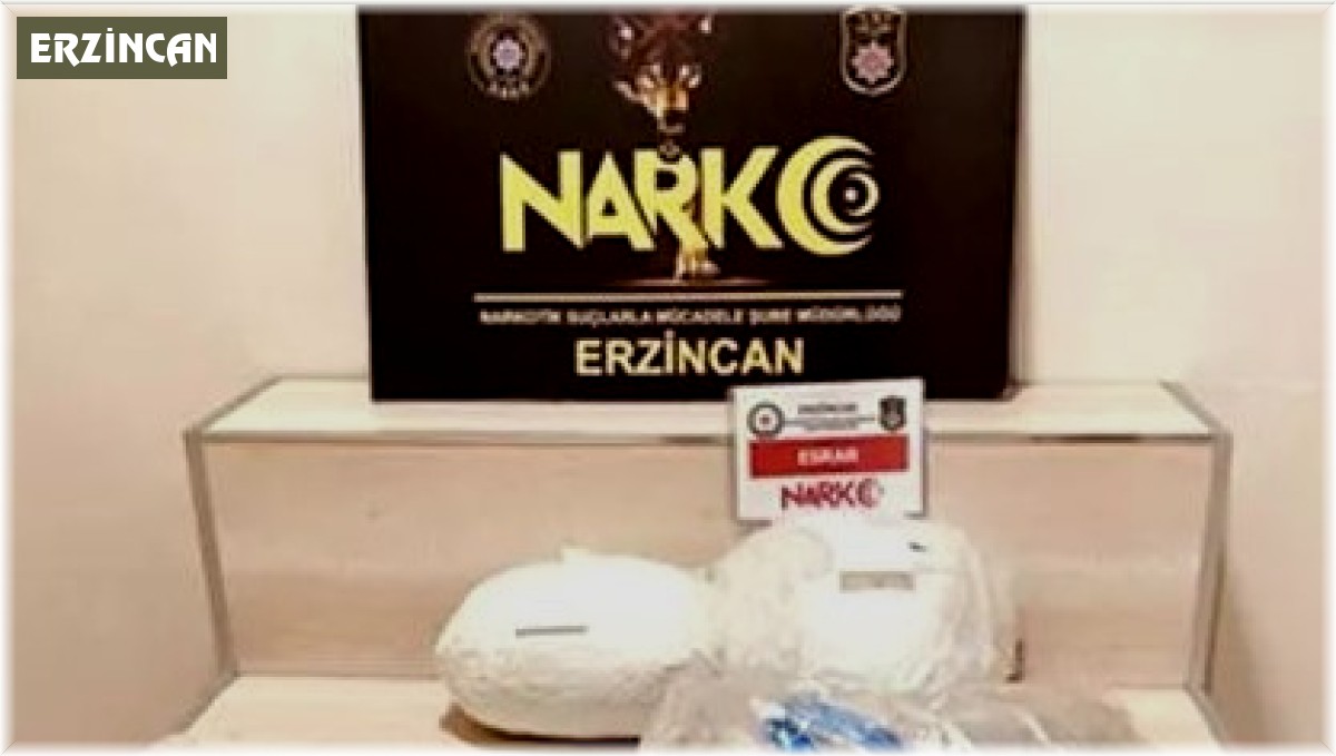 Erzincan'da uyuşturucu operasyonunda yakalanan 3 kişi tutuklandı