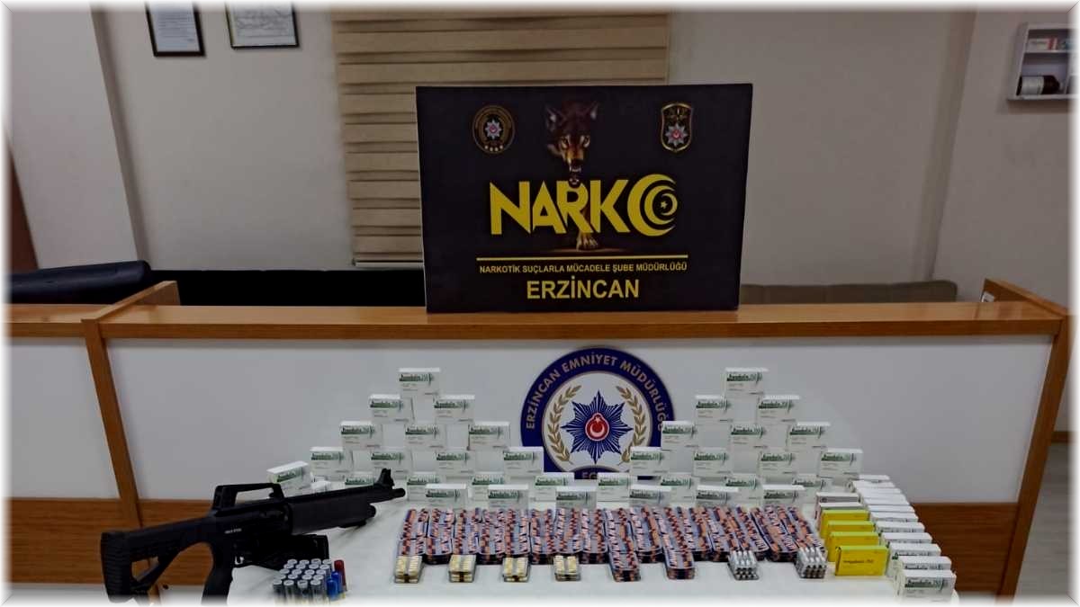 Erzincan'da uyuşturucu ticareti yapan 1'i İran uyruklu 2 kişi tutuklandı