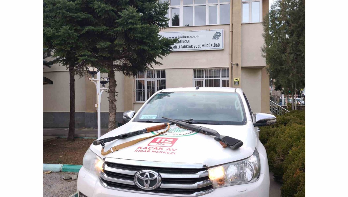 Erzincan'da yaban keçisi vuran 3 şahıs yakalandı
