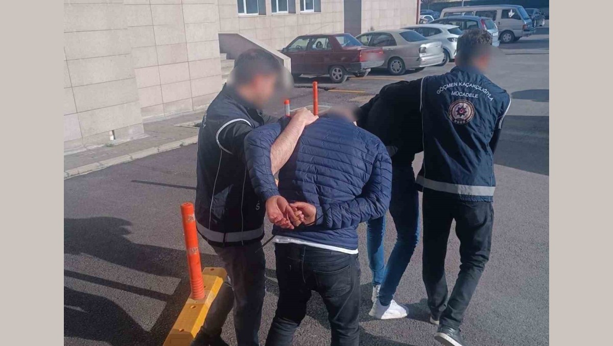 Erzincan'da yabancı uyruklu 5 kaçak göçmen yakalandı