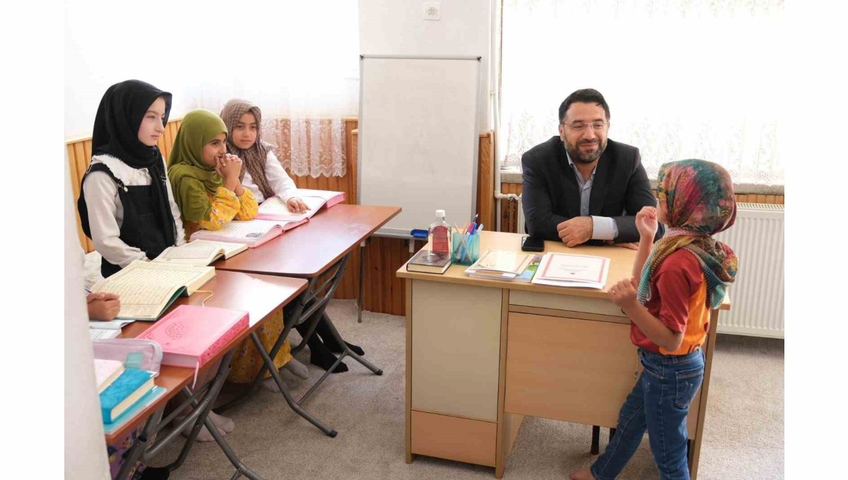 Erzincan'da Yaz Kur'an kursları devam ediyor