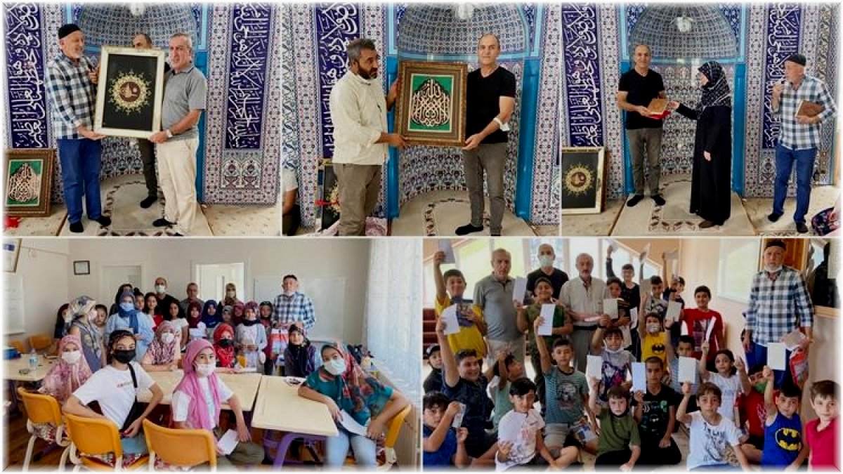 Erzincan'da Yaz Kur'an Kursu Kapanış programı düzenlendi