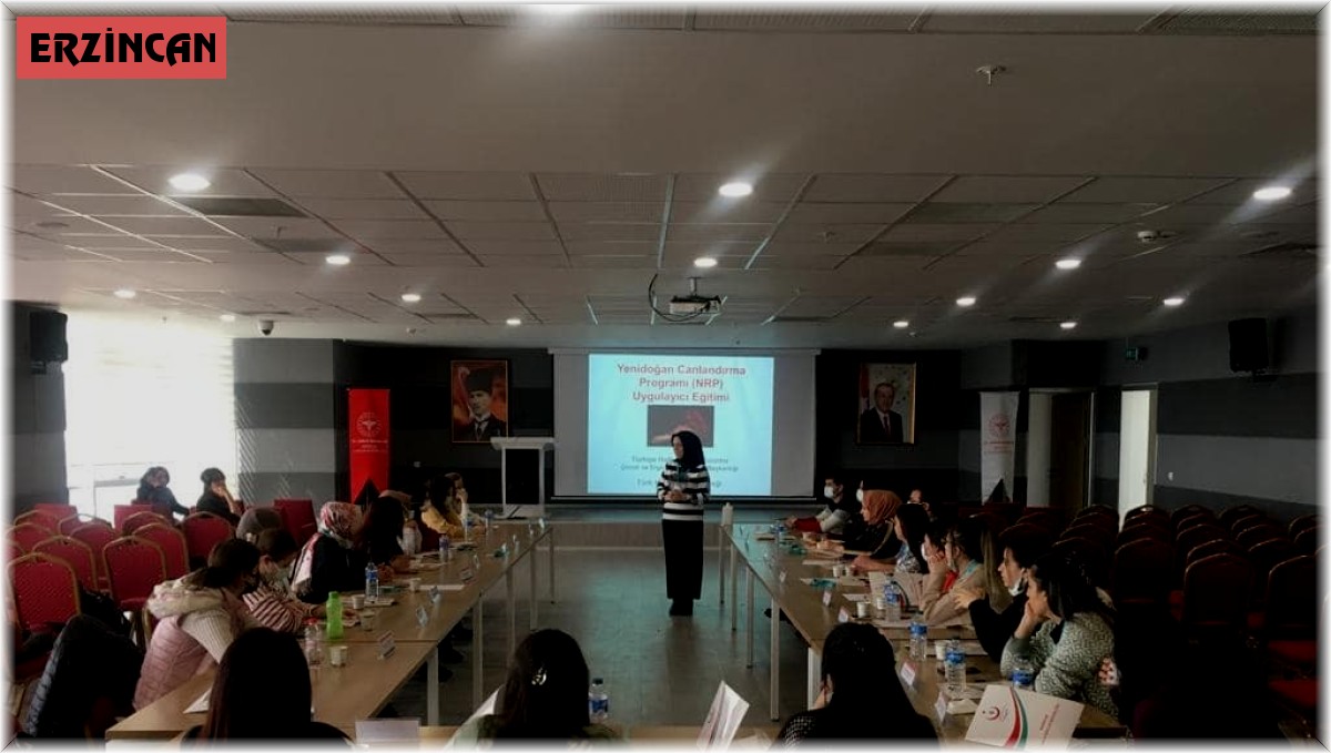 Erzincan'da "Yeni Doğan Canlandırma" eğitimi başladı