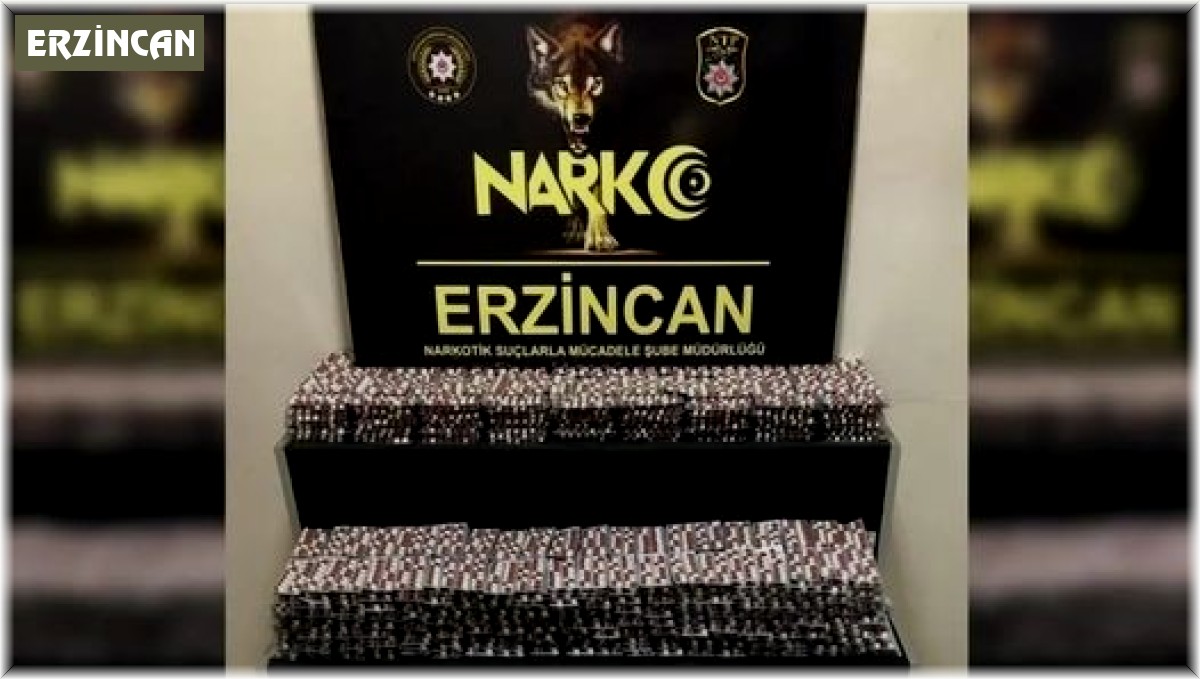 Erzincan'da zehir taciri polisin operasyonuyla tutuklandı