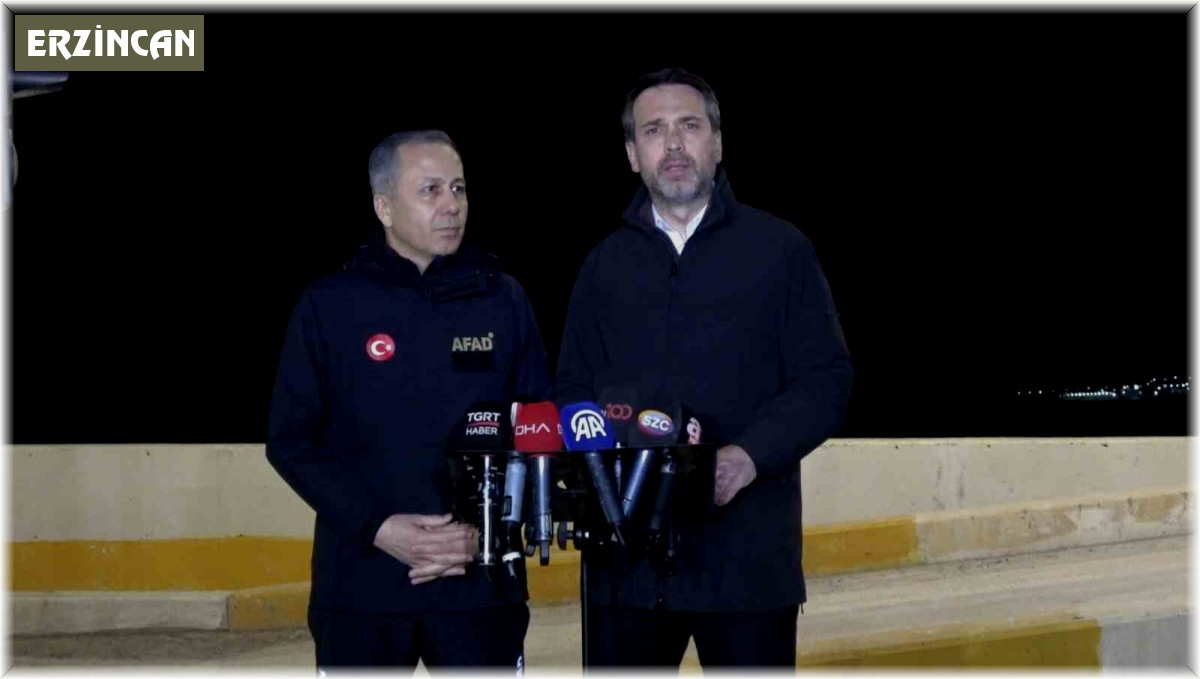 Erzincan'daki arama çalışmaları heyelan riski nedeniyle durduruldu