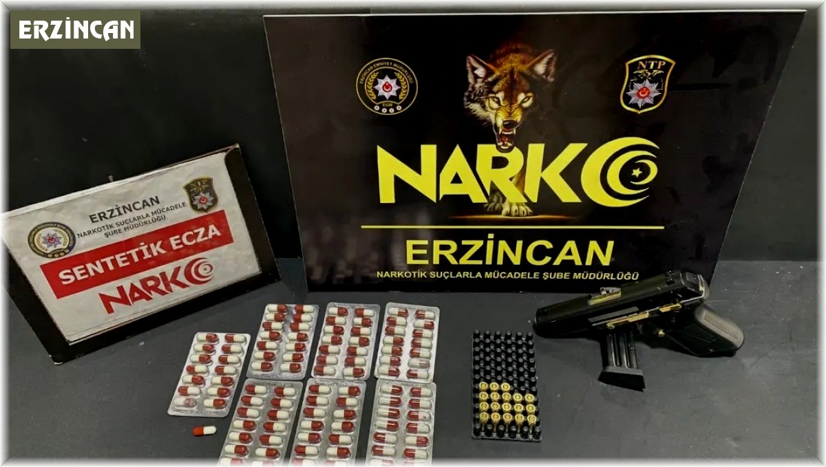 Erzincan'daki uyuşturucu operasyonunda 1 zanlı tutuklandı