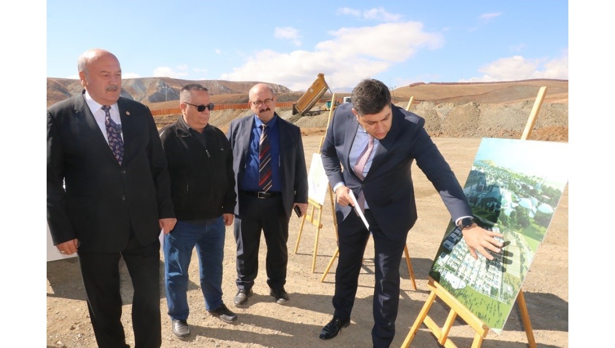 Erzincan ekonomisine katma değer sağlayacak Besi OSB'de çalışmalar devam ediyor
