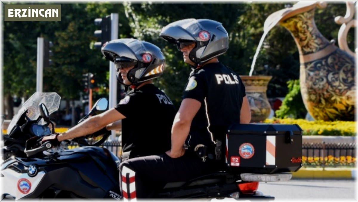 Erzincan Emniyeti asayiş olayları aydınlatma oranında Türkiye 4'ncüsü oldu