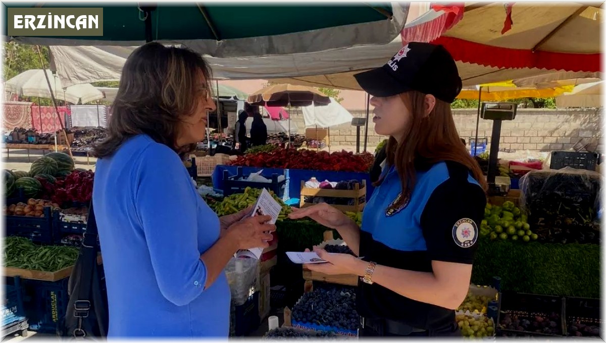 Erzincan Emniyeti dolandırıcılara karşı vatandaşları bilgilendiriyor