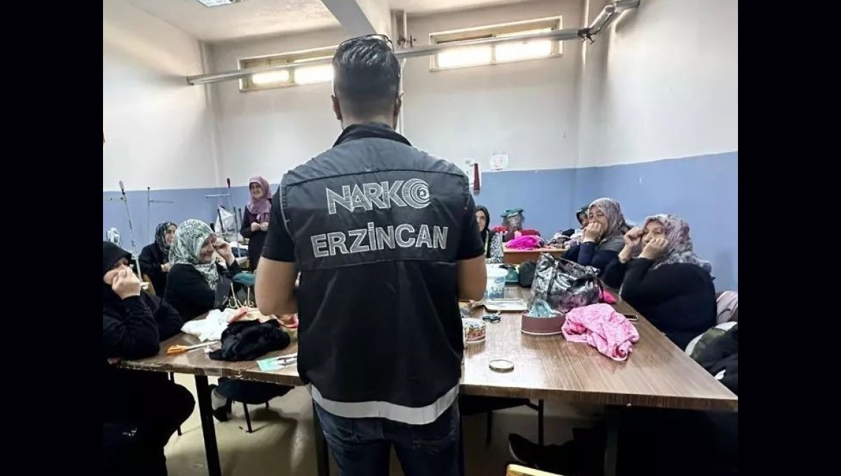 Erzincan Emniyeti'nden uyuşturucu ve bağımlılık farkındalığı