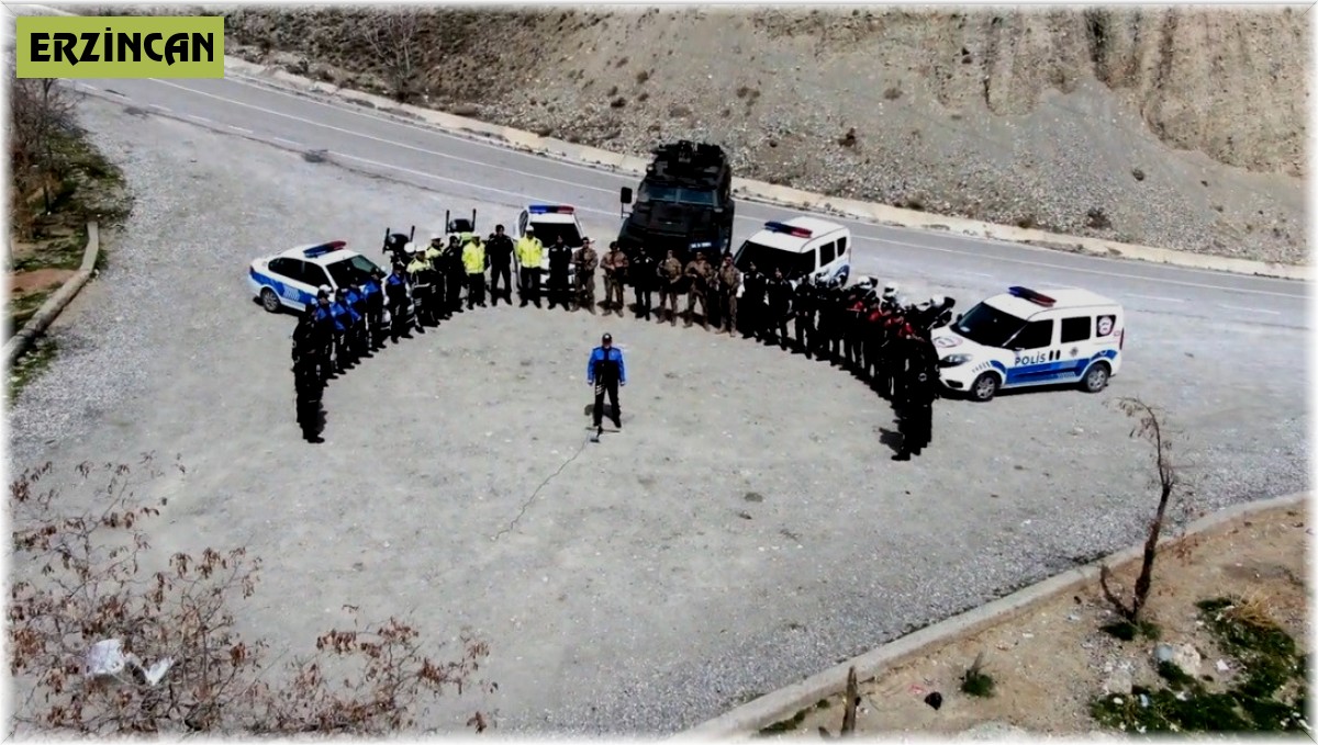 Erzincan emniyetinden gururlandıran klip!