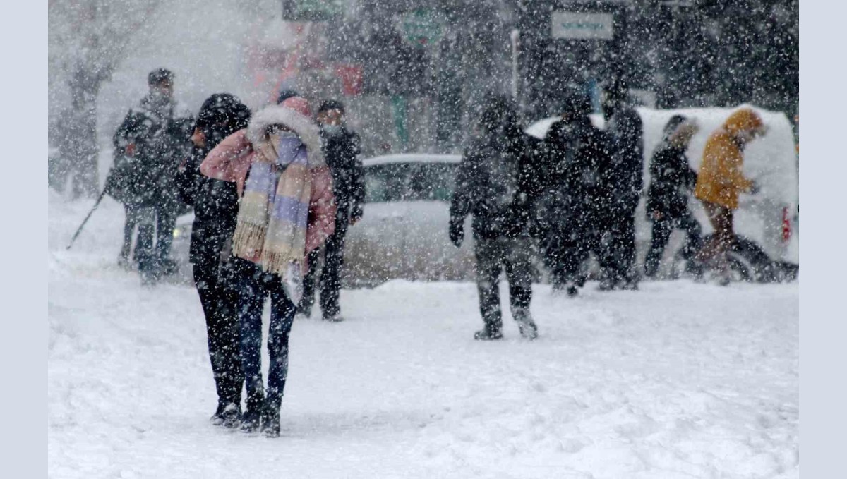 Erzincan için kuvvetli kar yağışı uyarısı