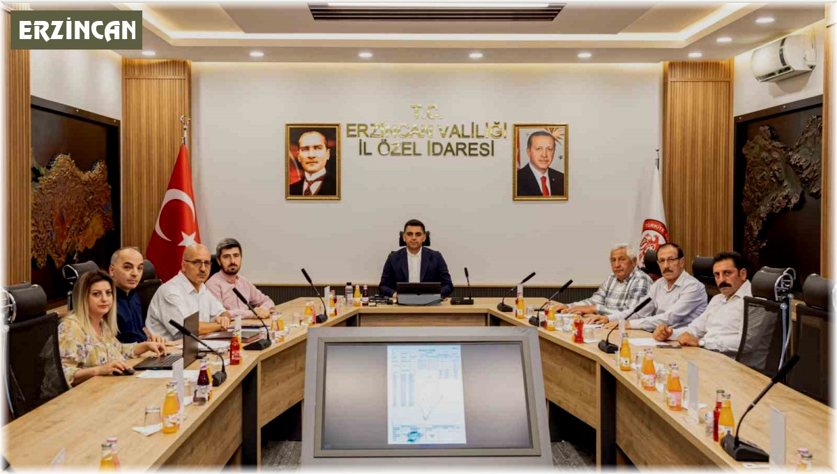 Erzincan İl Encümen toplantısı yapıldı