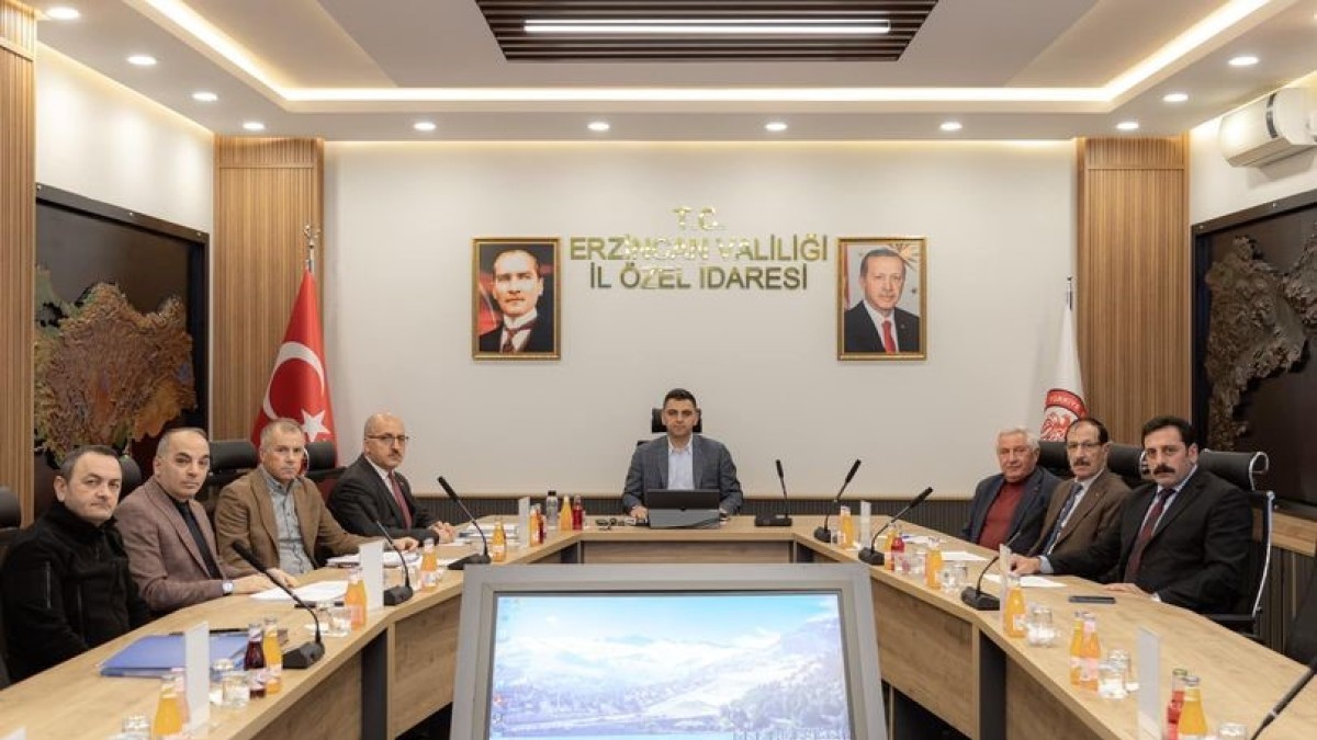 Erzincan İl Encümen Toplantısı yapıldı