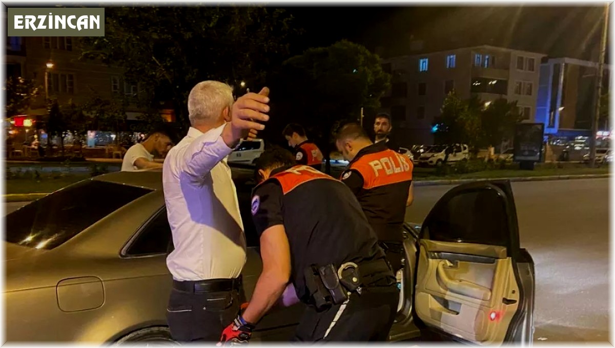Erzincan il genelinde asayiş uygulaması gerçekleştirildi