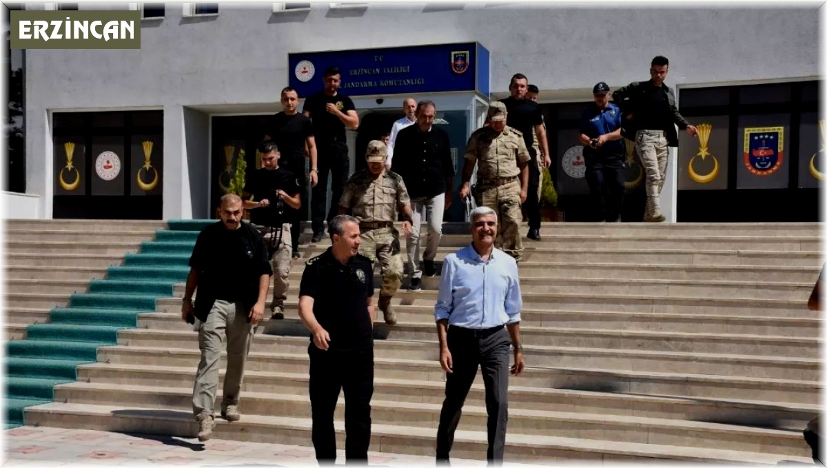 Erzincan İl Jandarma Komutanı Tuğgeneral Erol Ağrı'ya uğurlandı