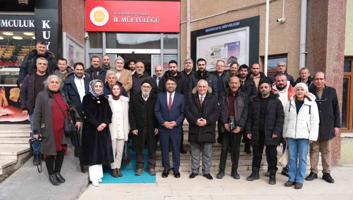 Erzincan İl Müftülüğü çalışmalarını basın mensuplarına anlattı