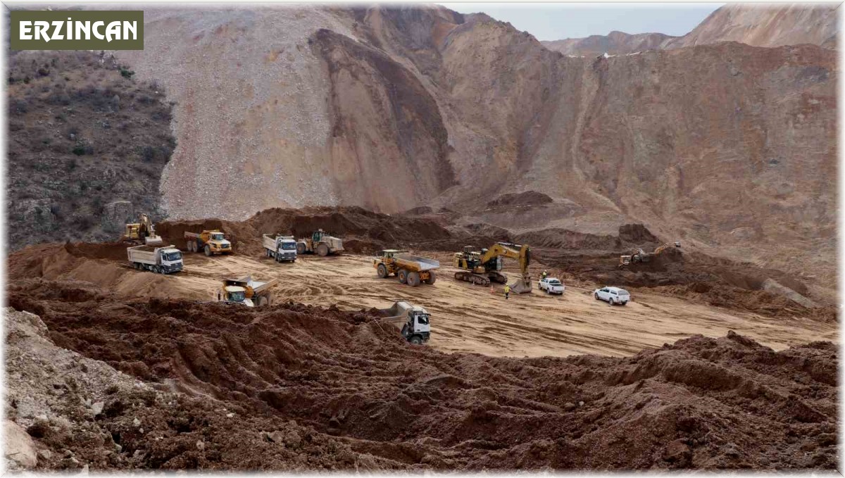 Erzincan İliç'teki maden ocağında toprak kaymasına ait yeni görüntü ortaya çıktı