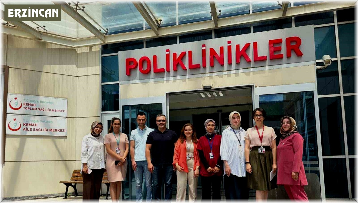 Erzincan'ın ilçe hastanelerinde "Bebek Dostu Sağlık Kuruluşları Değerlendirmesi" yapıldı