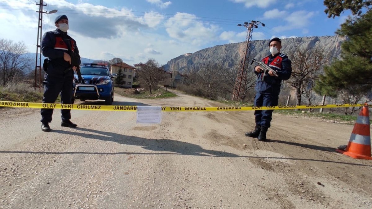 Erzincan'ın İliç ilçesinde mezra karantinaya alındı
