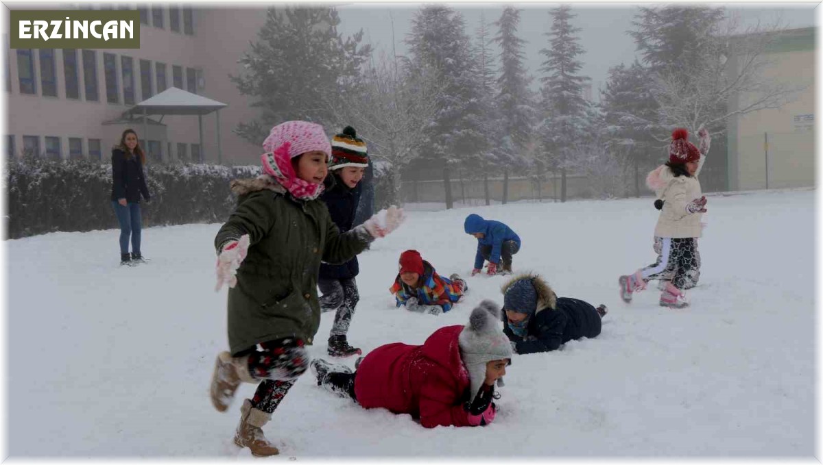 Erzincan'ın Tercan ve Refahiye ilçelerinde kar tatili