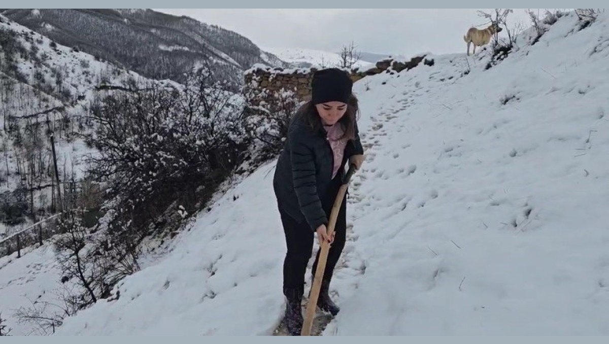 Erzincan'ın yüksek kesimleri beyaza büründü