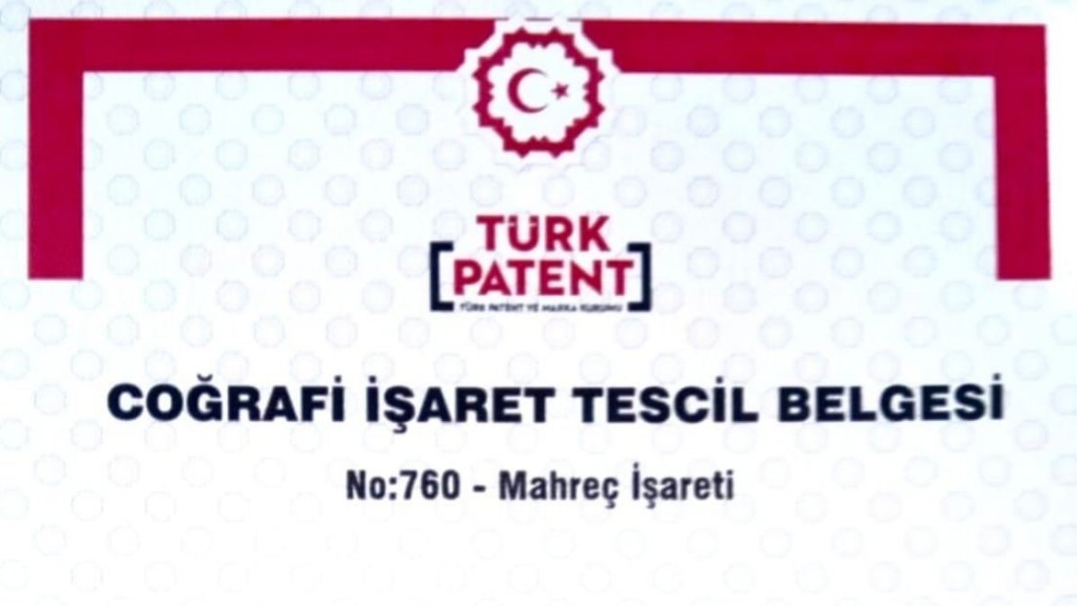 Erzincan Kesme Kadayıfı, Coğrafi İşaret Tescil Belgesi aldı