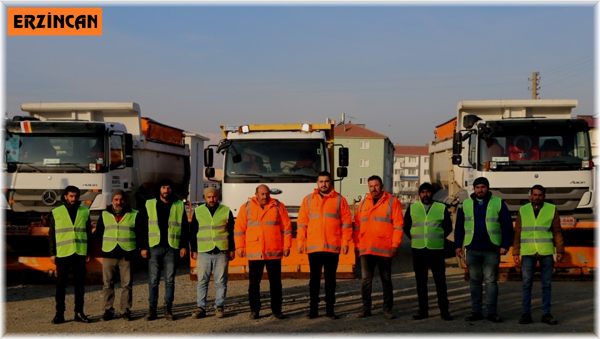 Erzincan kışa hazır