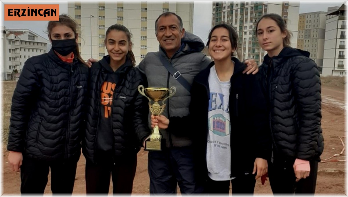 Erzincan kros takımı Türkiye ikincisi