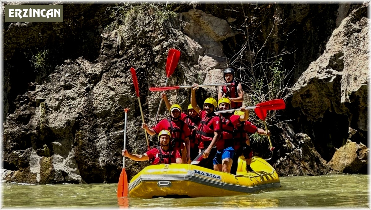 Erzincan MEB AKUB rafting etkinliği ile gelişimine devam ediyor