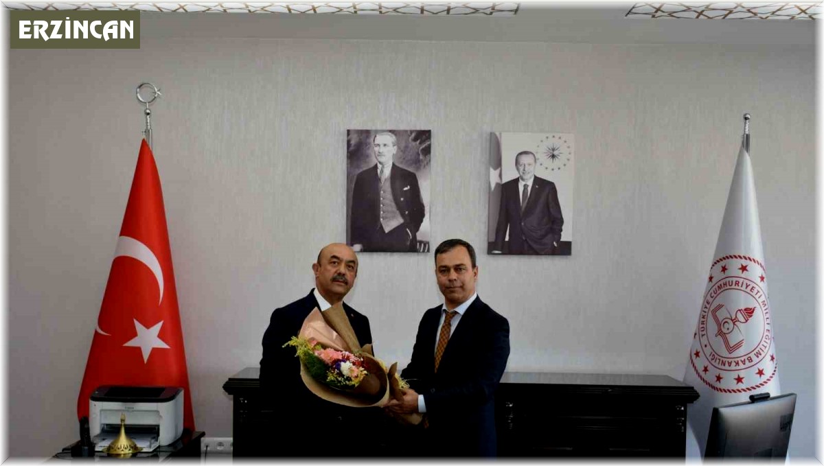 Erzincan Milli Eğitim Müdürü olarak atanan Kartal göreve başladı