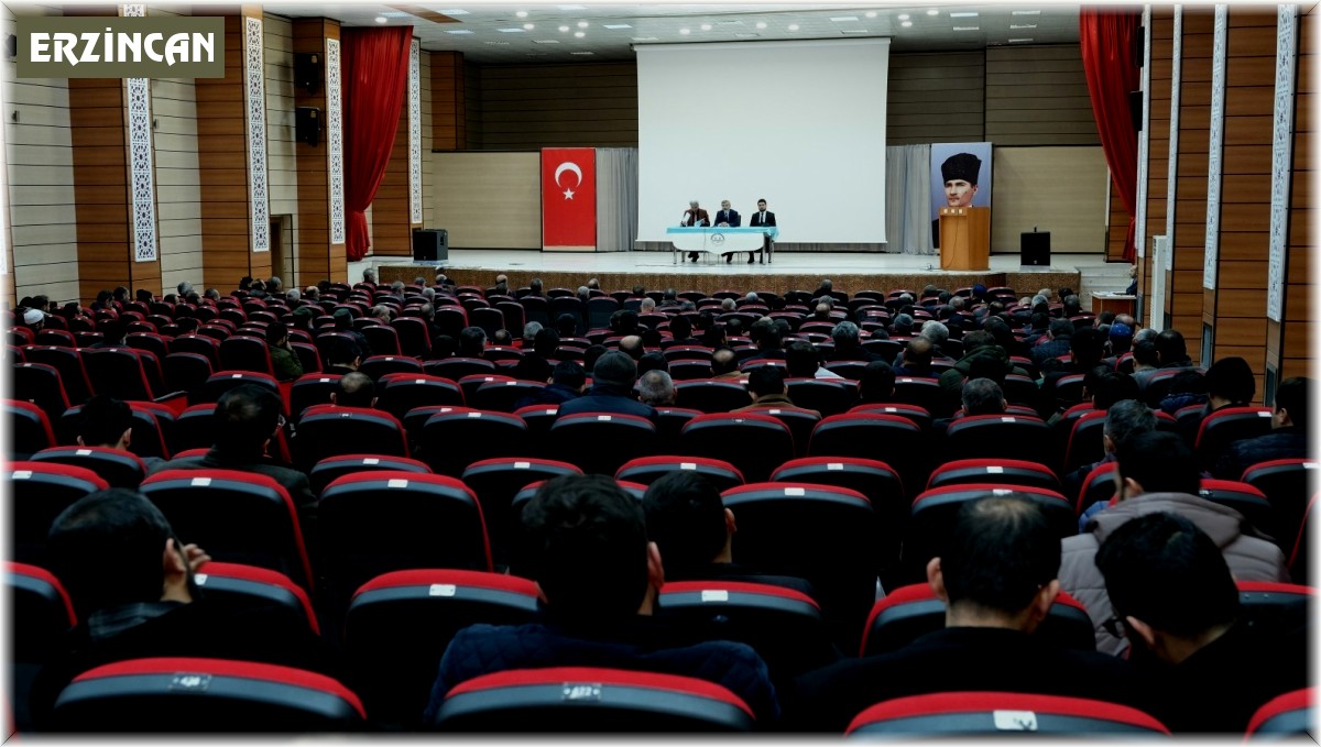 Erzincan Müftülüğünün Ocak Ayı Mutat Personel Toplantısı yapıldı