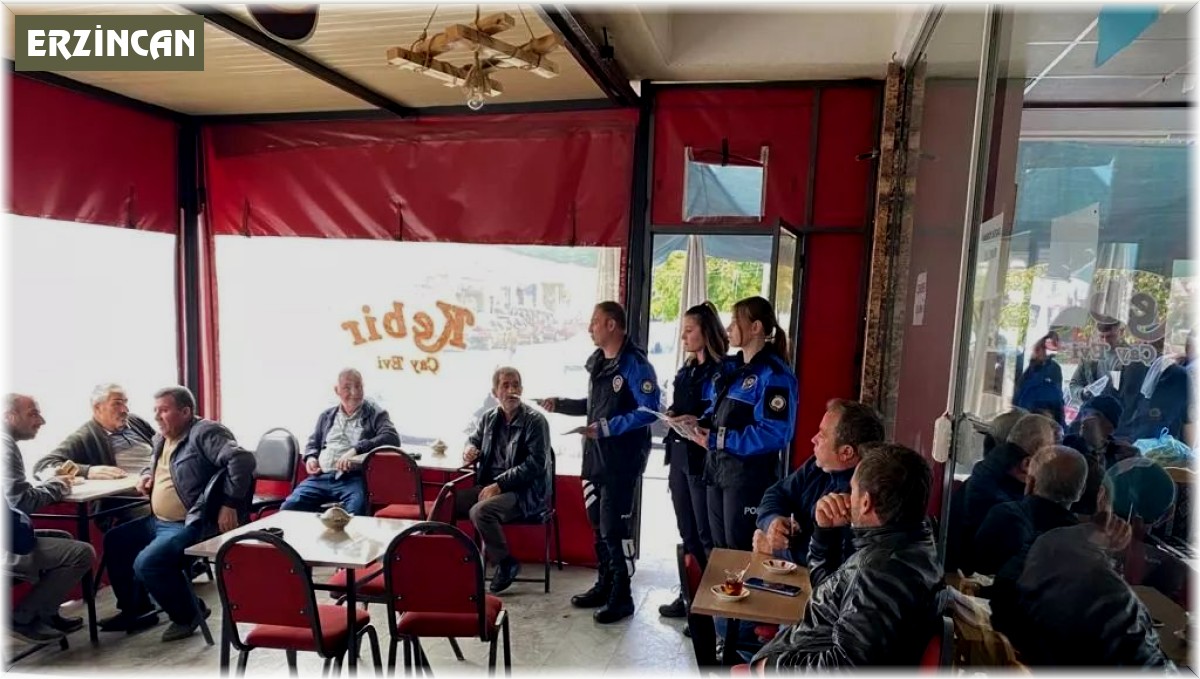 Erzincan polisi dolandırıcılara karşı vatandaşları uyardı
