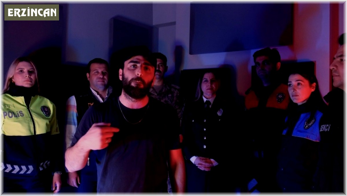 Erzincan polisinden "Doğuştan" rap klipi