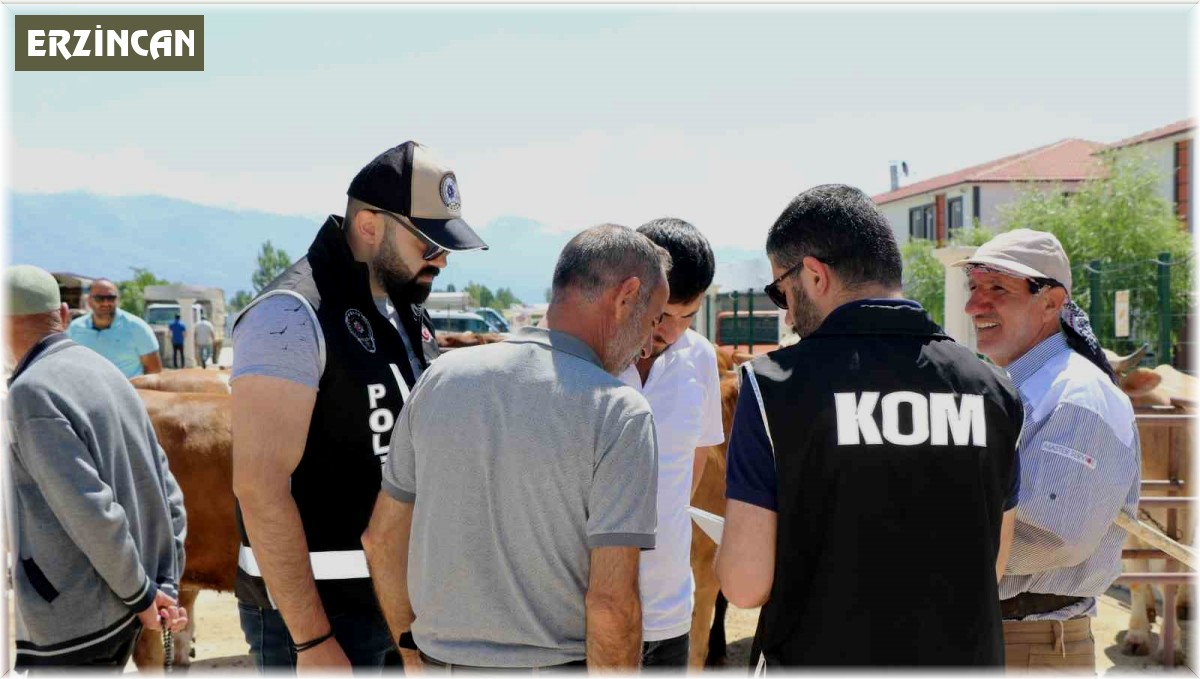 Erzincan polisinden kurban satıcılarına 'sahte para' uyarısı