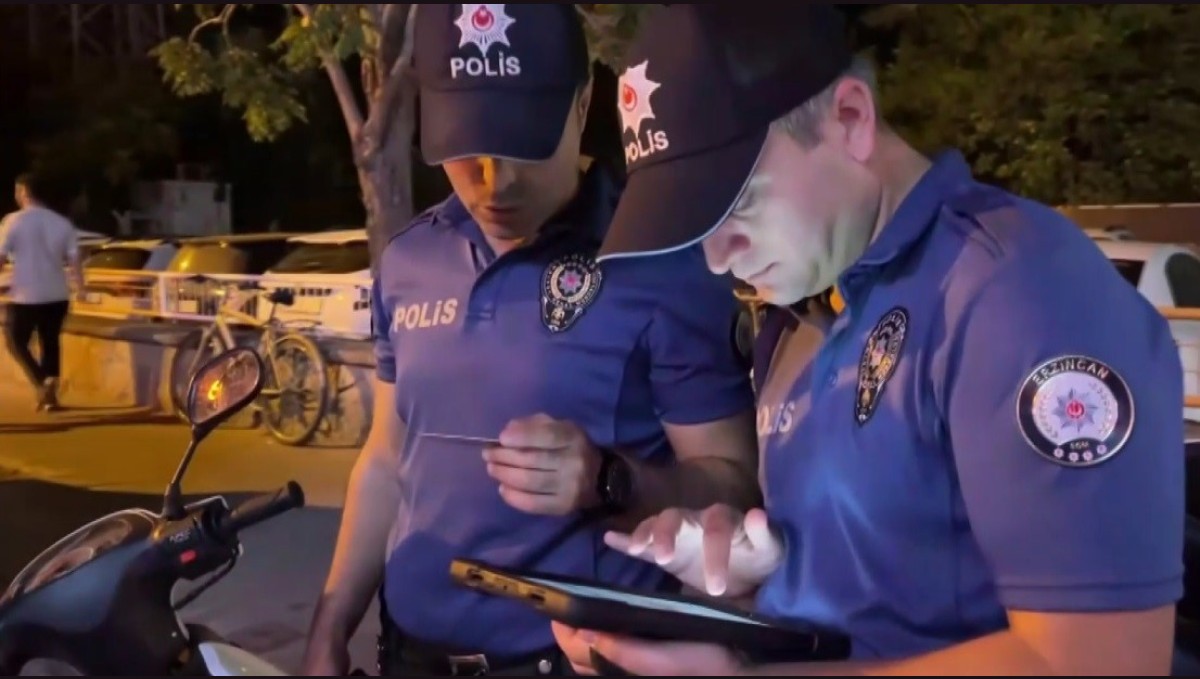 Erzincan polisinden motosiklet denetimi