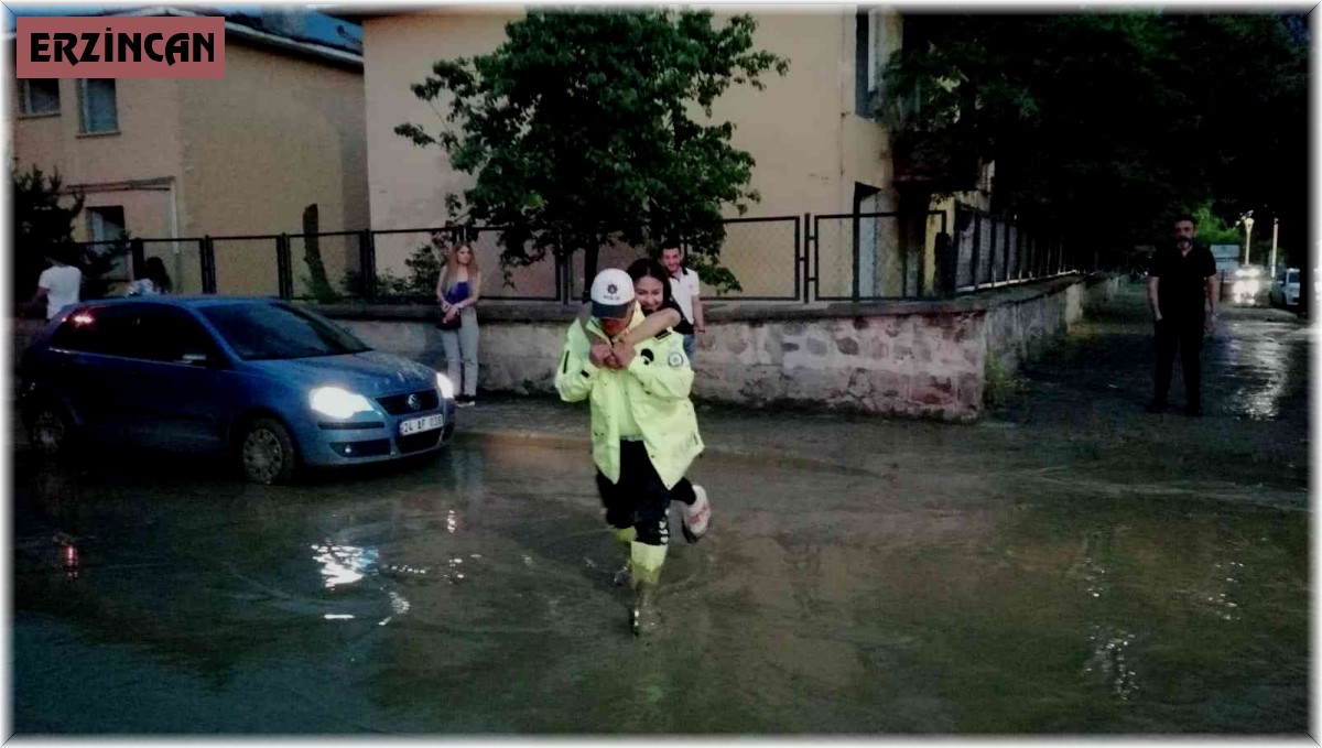 Erzincan polisinden özverili çalışma
