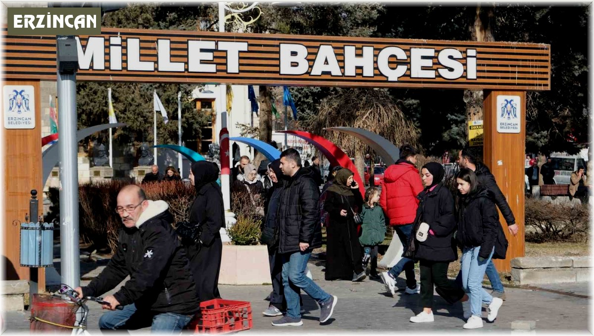 Erzincan, son yılların en sıcak kış mevsimini geçiriyor