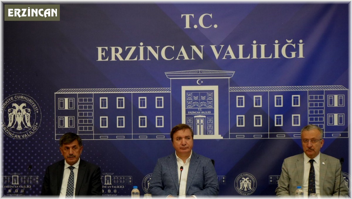 "Erzincan Tanıtım Günleri" programı kapsamında hazırlıklar sürdürülüyor